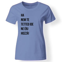 Vicces flegma kismama póló kék