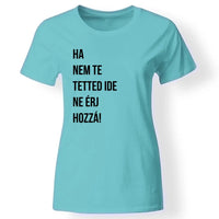 Vicces flegma kismama póló türkiz