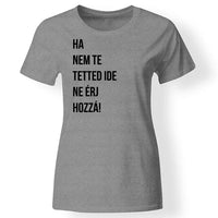 Vicces flegma kismama póló szürke