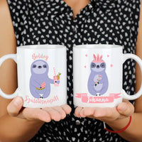 Egyedi neves lajháros szülinapi bögre