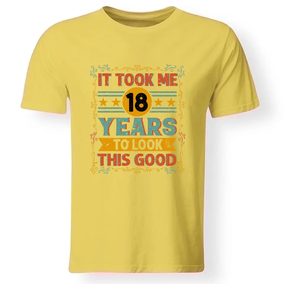 18. szülinapi póló férfinak