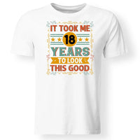 18. szülinapi póló férfinak