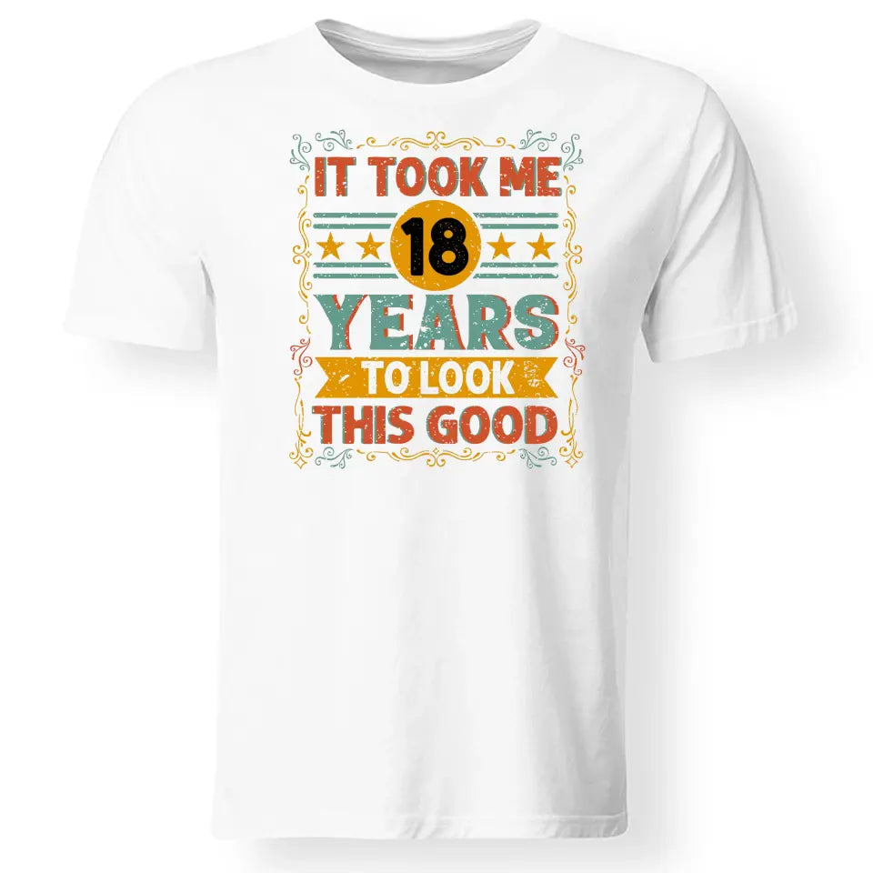 18. szülinapi póló férfinak