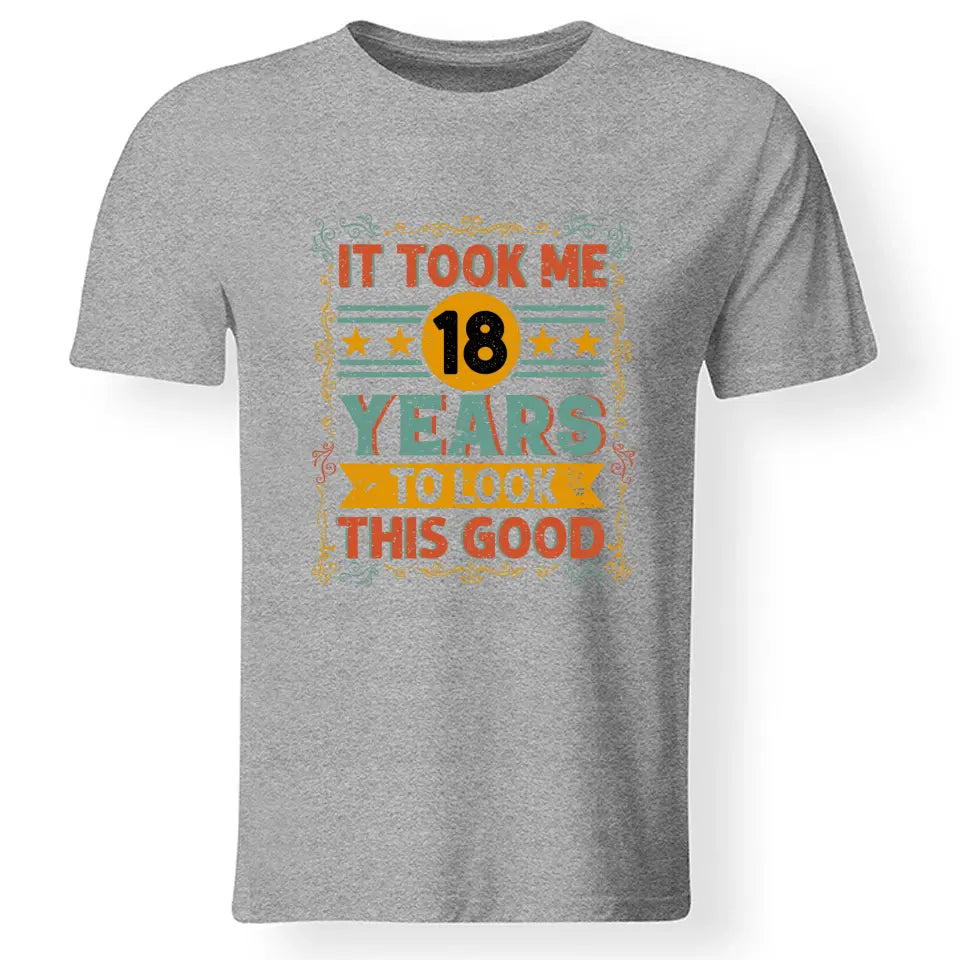 18. szülinapi póló férfinak