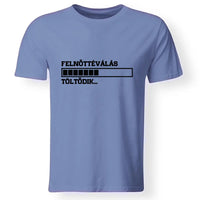 Felnőtté válás 18. szülinapi póló férfinak