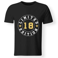 Limited 18. szülinapi póló férfinak