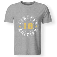 Limited 18. szülinapi póló férfinak