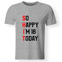 Ma van a 18. szülinapom póló férfinak