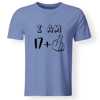 17+1 vicces 18. szülinapi póló férfinak