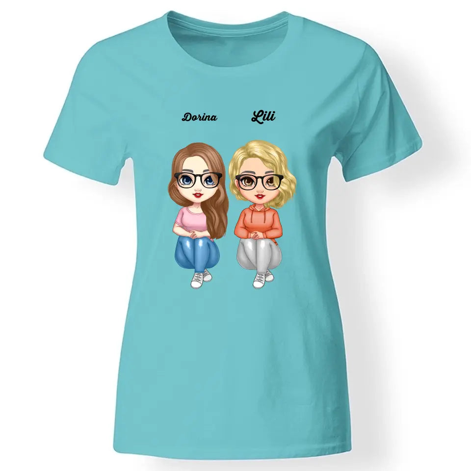 Cukifejű karakteres póló barátnőknek
