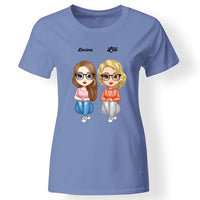 Cukifejű karakteres póló barátnőknek