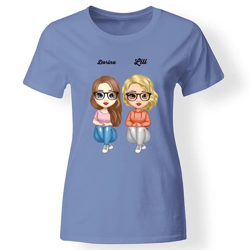Cukifejű karakteres póló barátnőknek