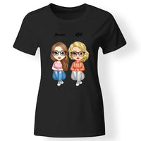 Cukifejű karakteres póló barátnőknek