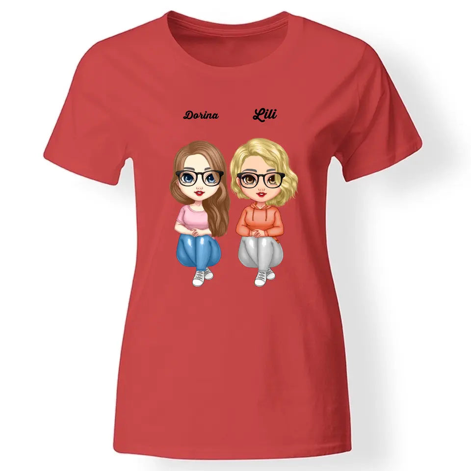 Cukifejű karakteres póló barátnőknek