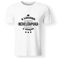 Legjobb Nevelőapa póló választható felirattal