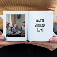  Egyedi képes és feliratos ajándék bögre