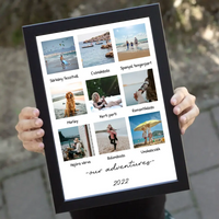 9 képes fotókollázs a nyári emlékekről