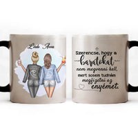 Egyedi legjobb barátnős bögre