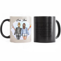 Egyedi legjobb barátnős bögre