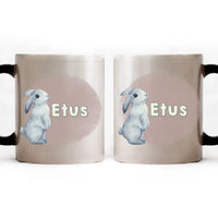 Húsvéti nyuszis neves bögre