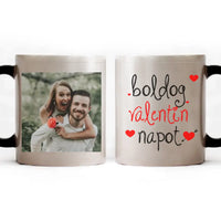 Valentin napi egyedi képes bögre