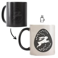 Húsvéti Nyuszitojásos ajándék bögre egyedi névvel