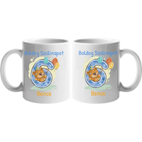 Szülinapi macis bögre