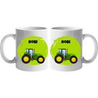 Egyedi neves bögre választható járművel