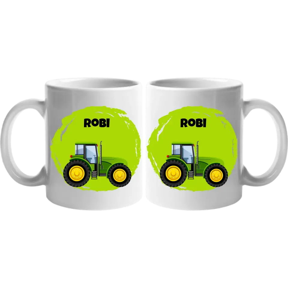 Egyedi neves bögre választható járművel