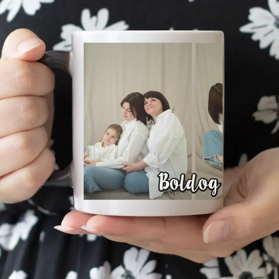 Anyák Napi Fényképes Bögre 3 képpel