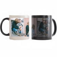 Apák Napi Fényképes ajándék bögre 3 képpel