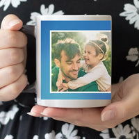 Apák napi bögre saját képpel és felirattal