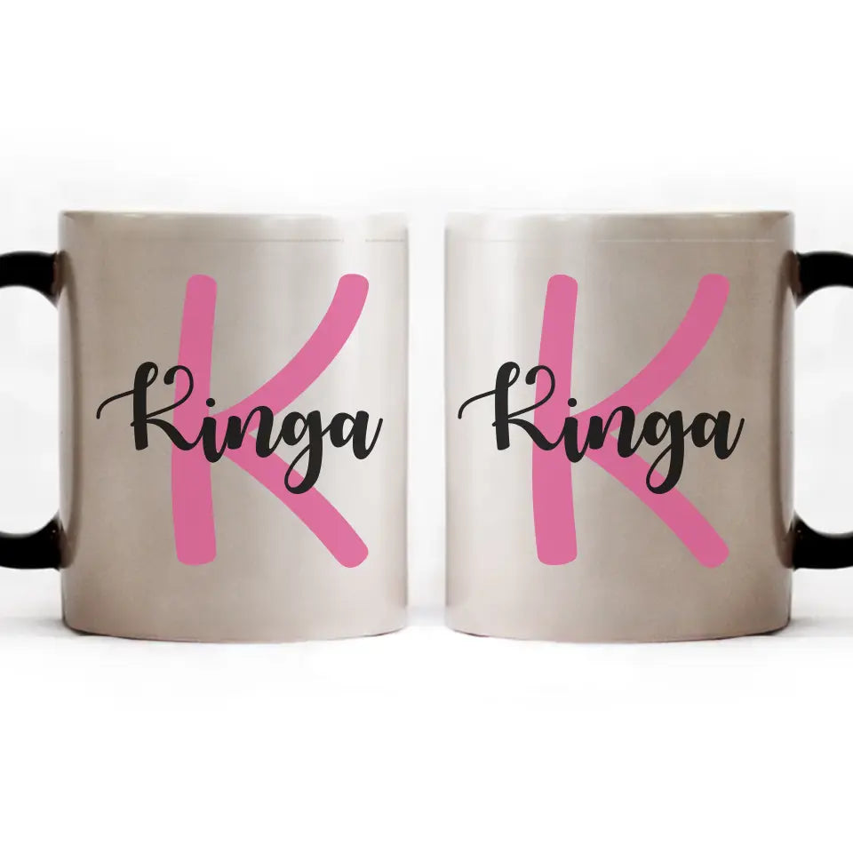 Egyedi neves bögre választható színben