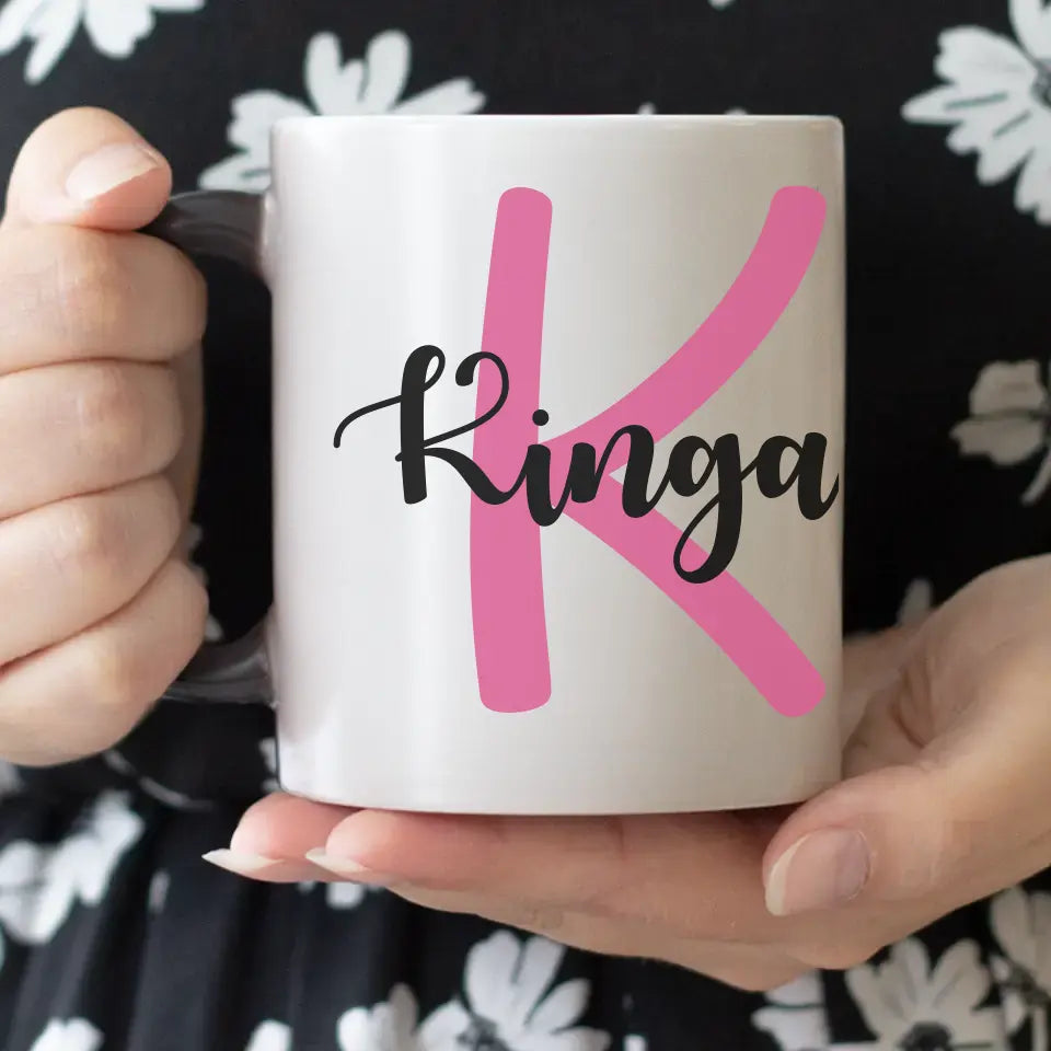 Egyedi neves bögre választható színben