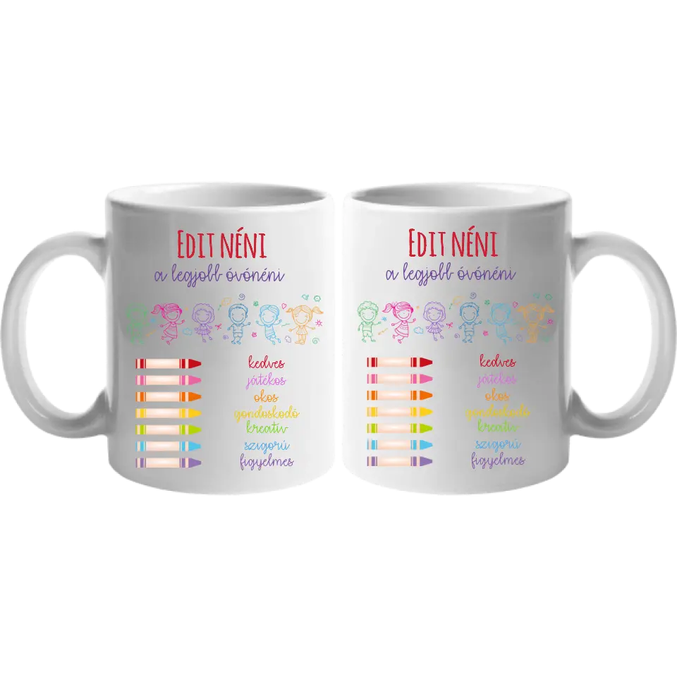 Legjobb pedagógus bögre jellemzéssel