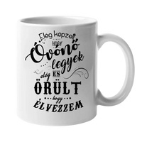 Elég képzett és őrült bögre