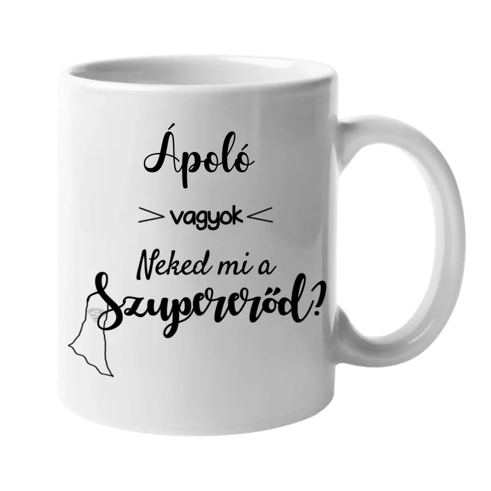 Neked mi a Szupererőd bögre