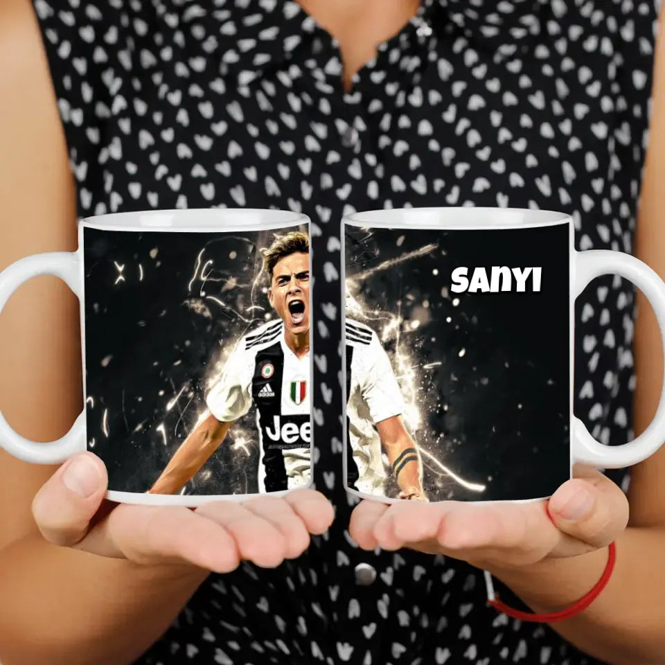 Dybala bögre egyedi névvel