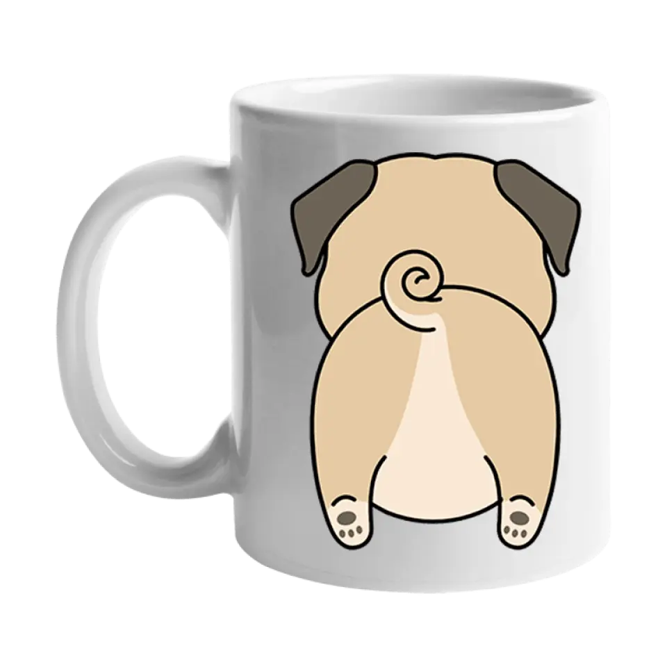 Kétoldalas állatos bögre névvel