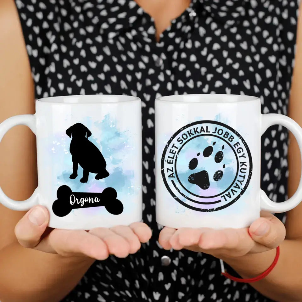 Ajándék bögre választható kutyákkal