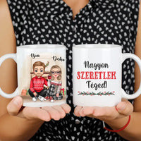 Karácsonyi cuki páros bögre