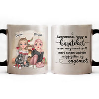 Karácsonyi cuki barátnős bögre