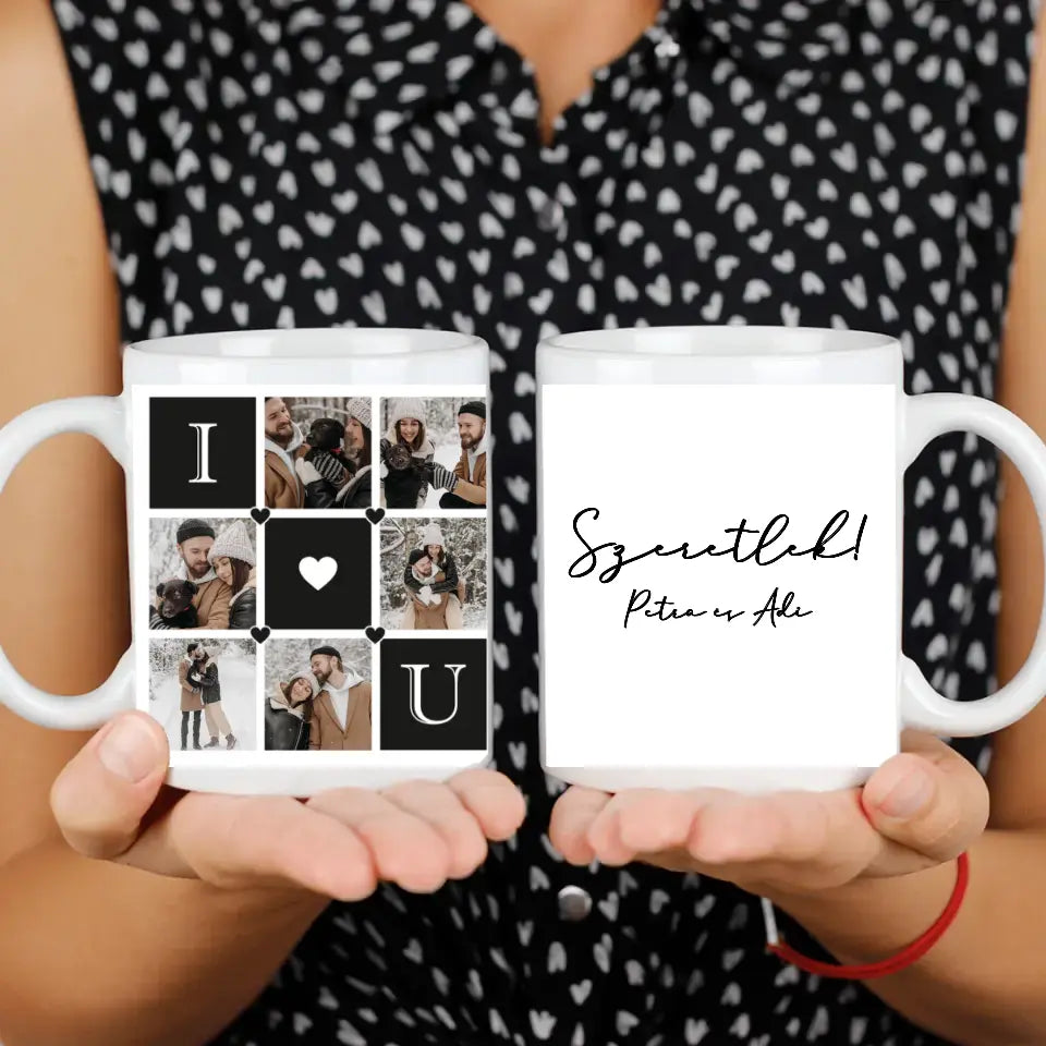 Fényképes ajándék bögre pároknak