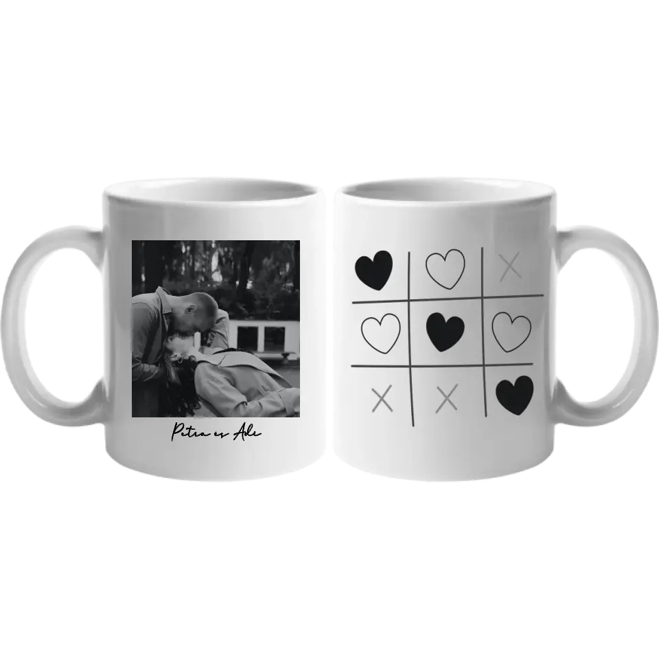 Fényképes ajándék bögre pároknak