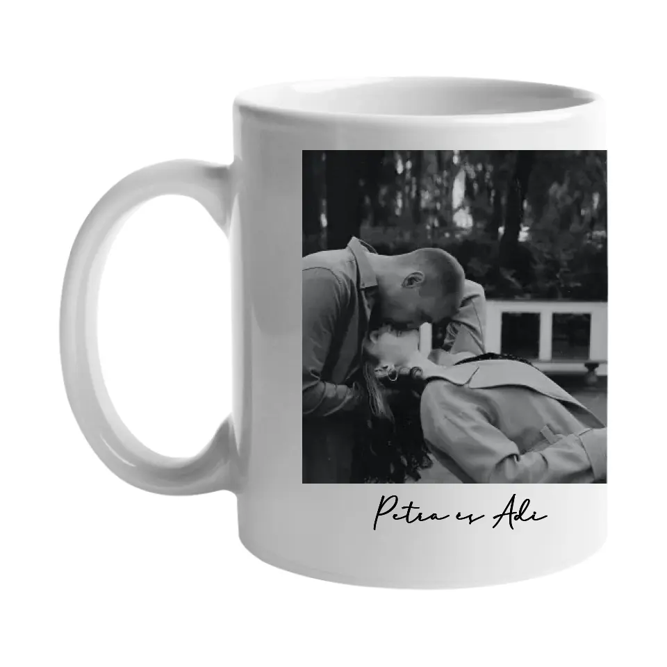 Fényképes ajándék bögre pároknak