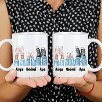 Tornacipős család bögre