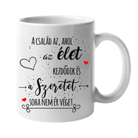 Családos nyári bögre