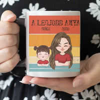 A legjobb Anya bögre szerkeszthető karakterekkel