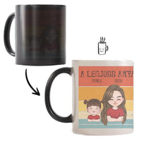 A legjobb Anya bögre szerkeszthető karakterekkel