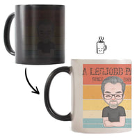 A legjobb Papa bögre szerkeszthető karakterekkel